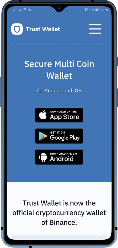 trust wallet app etn payment id