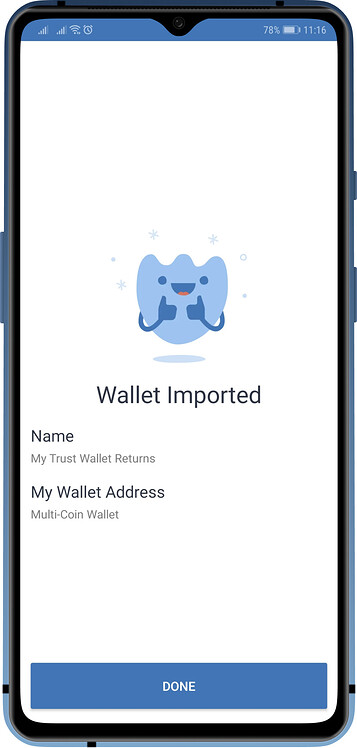 unsupported chain id trust wallet