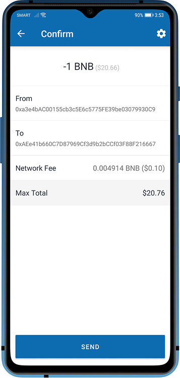 How To Send And Receive BNB On Smart Chain - Blogs - Trust Wallet