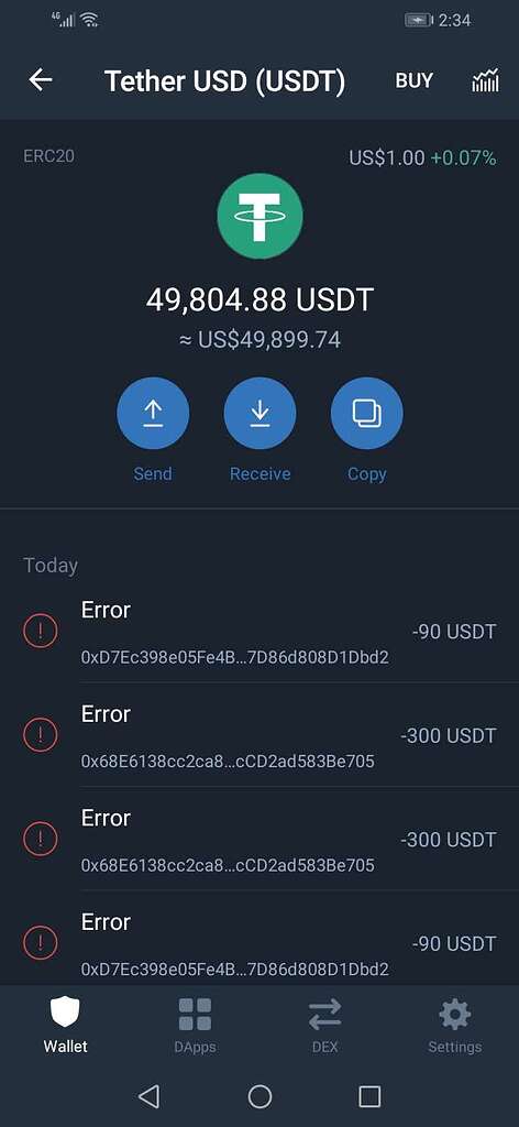 how to transfer crypto on trust wallet