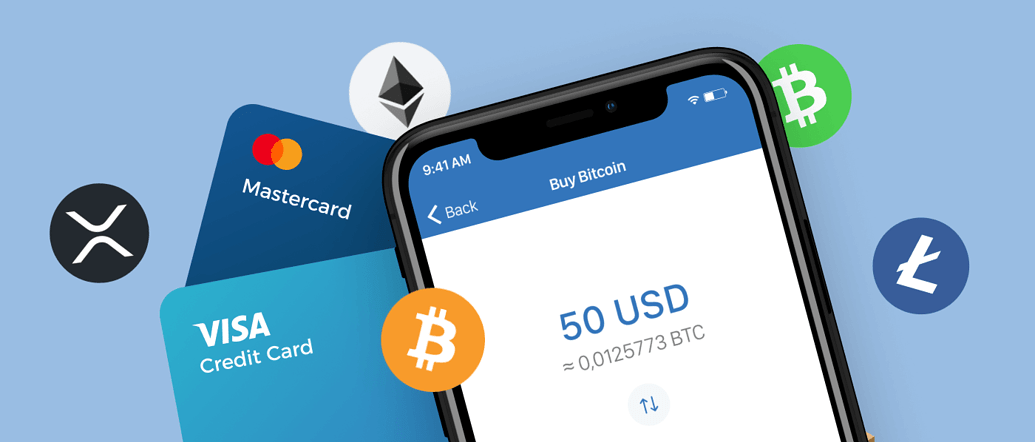 popular crypto eschange with credit card only