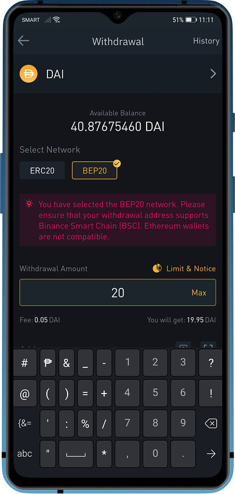 bep20 wallet in trust wallet