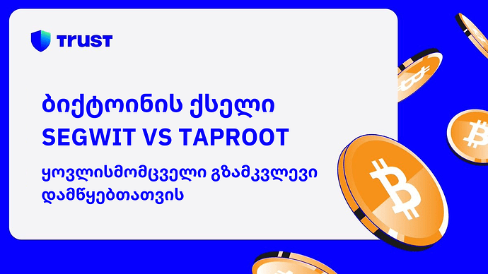 ბიქტოინ ქსელი, Segvit vs Taproot