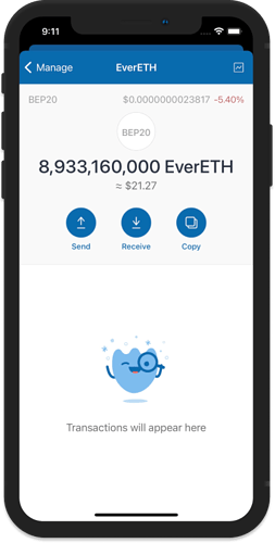 thêm token thành công