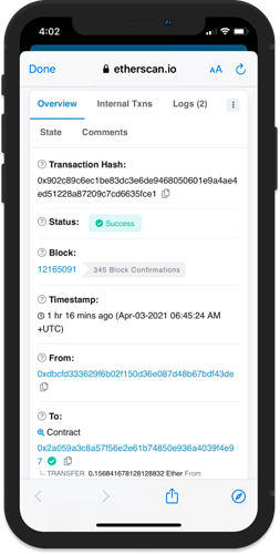 why is my crypto not showing in trust wallet