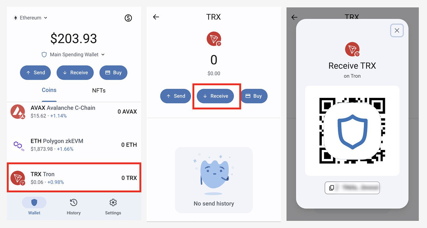 Tron Swap Trust Wallet