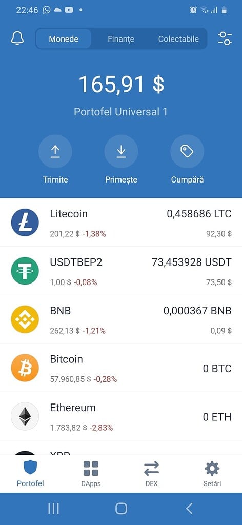 Hi, please tell me how to change LTC to USDTBEP2 - English - Trust Wallet