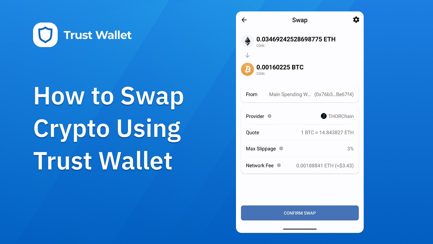 swap crypto trust wallet