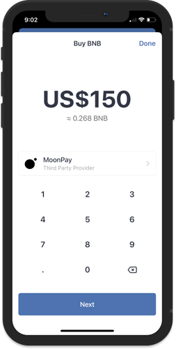 using trust wallet to buy crypto