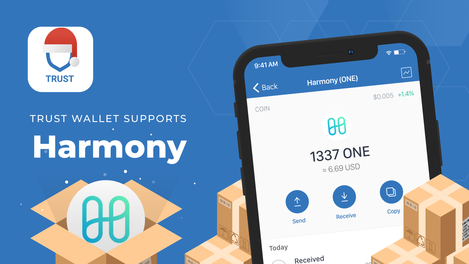 Trust Wallet Now Supports Harmony ONE - Announcements ...