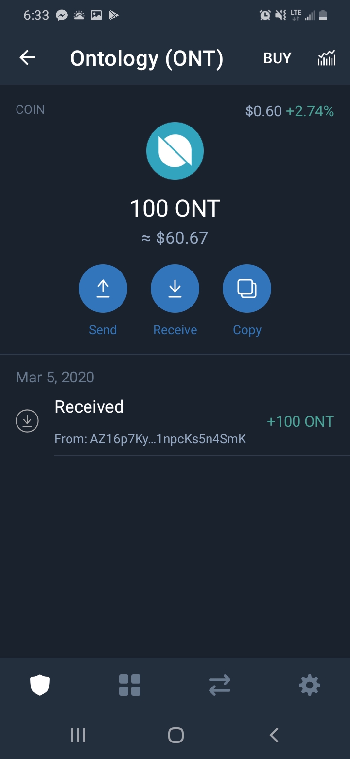 trust wallet dapp