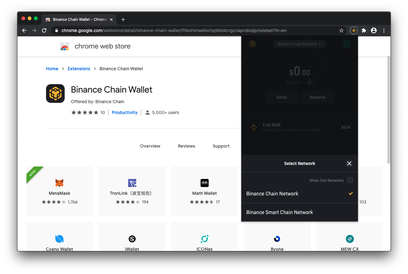 How to Setup Binance Chain Extension with Trust Wallet ...