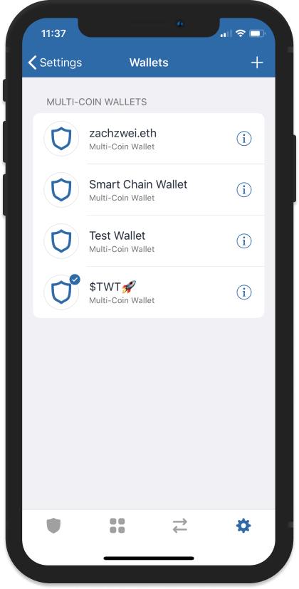 Карта restore в wallet