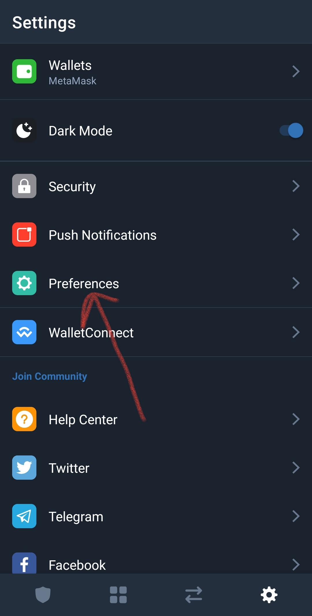 Dapp browser in trust wallet not showing - English - Trust ...