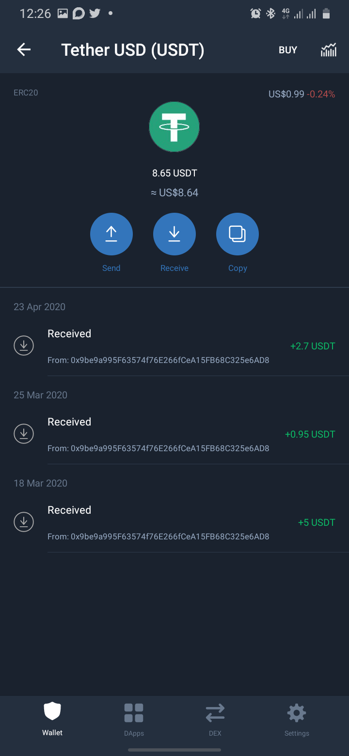 How Can I Copy My Trust Wallet Address