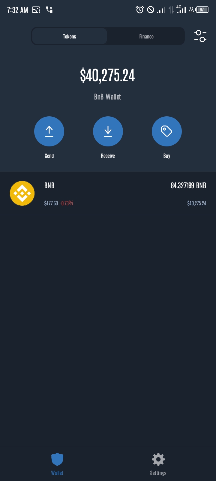 Bitcoin Wallet Screenshot