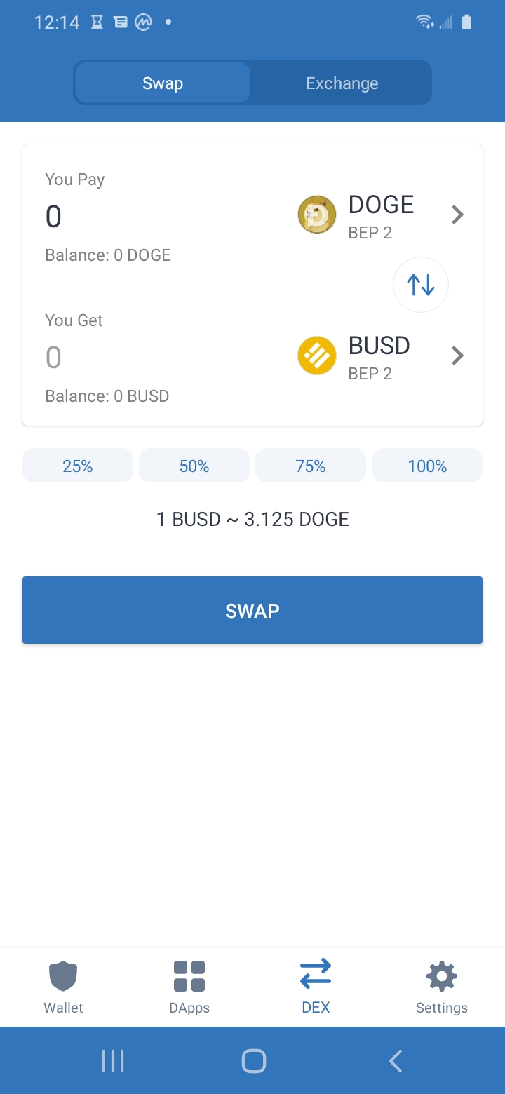 How to cash out dogecoin in trust wallet