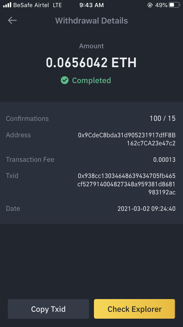 eth wallet not starting up