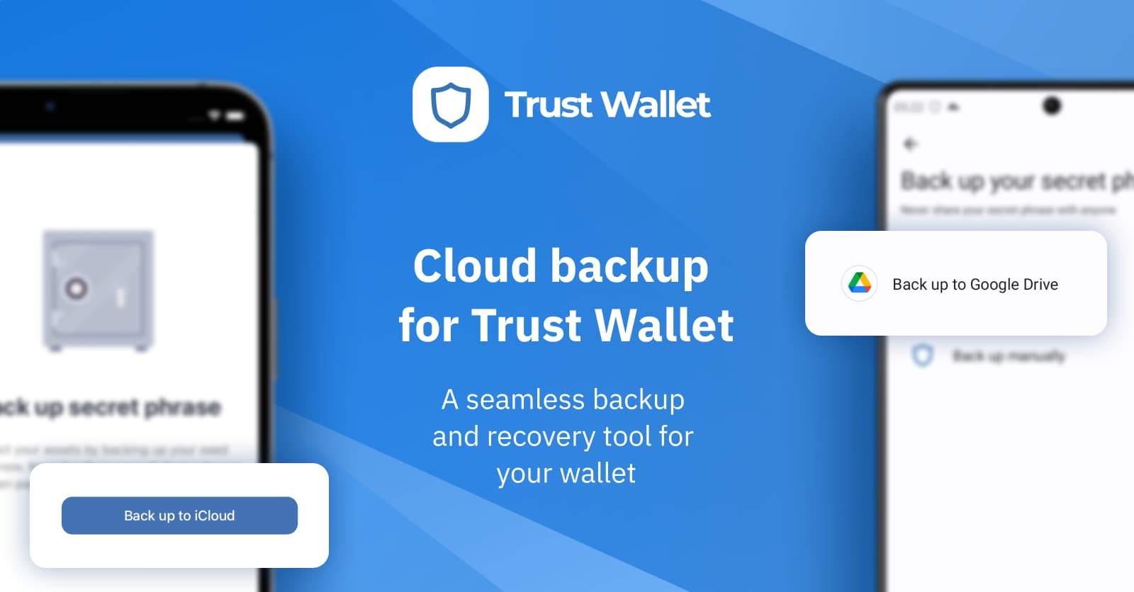 Cara Backup Trust Wallet ke Google Drive